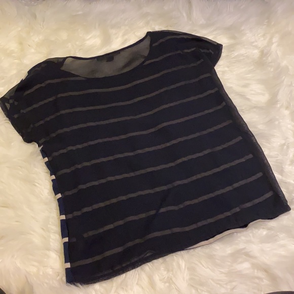 Forever 21 Striped Blouse - Picture 3 of 3